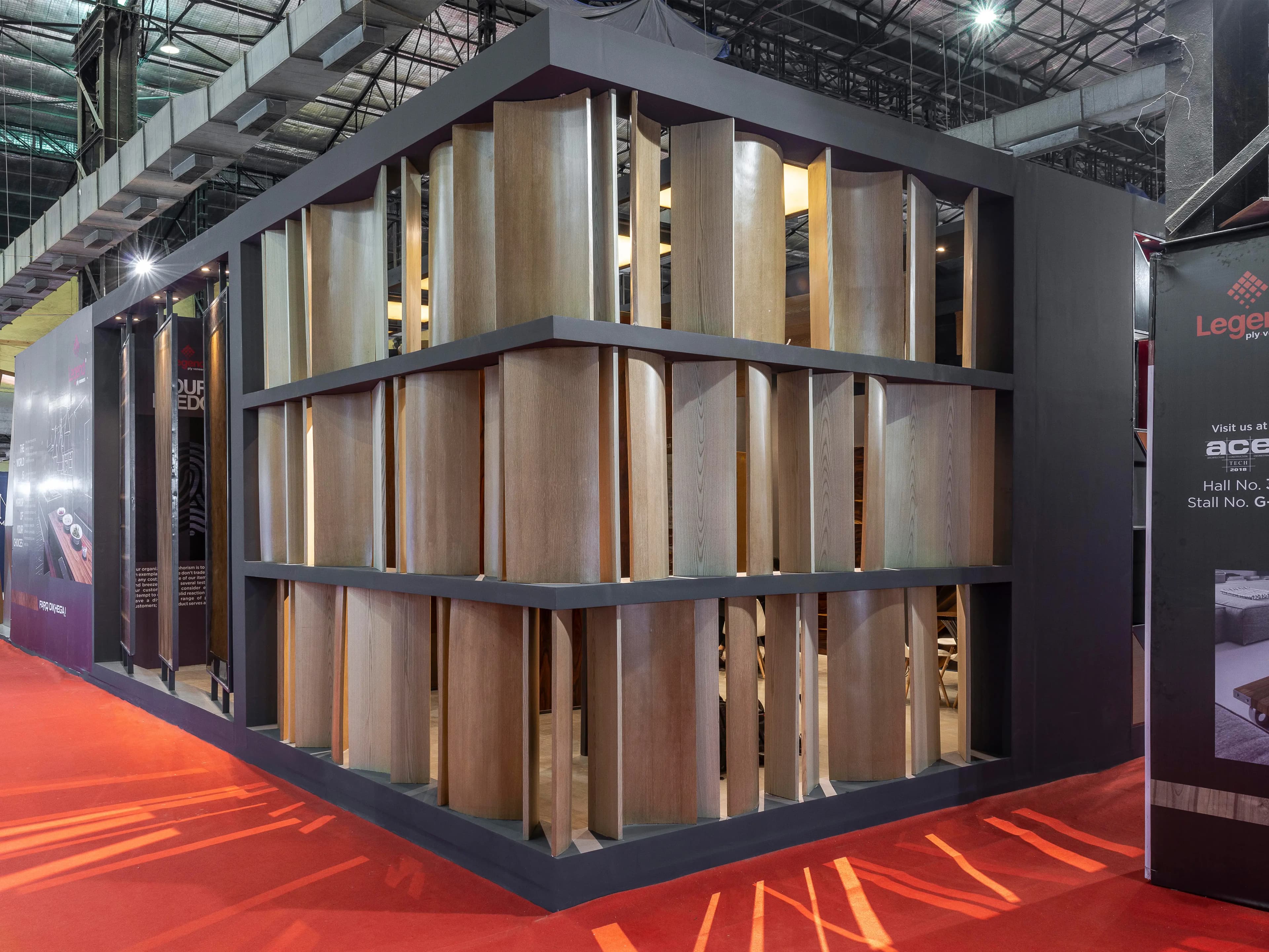 Legend Veneer Exhibition Stall