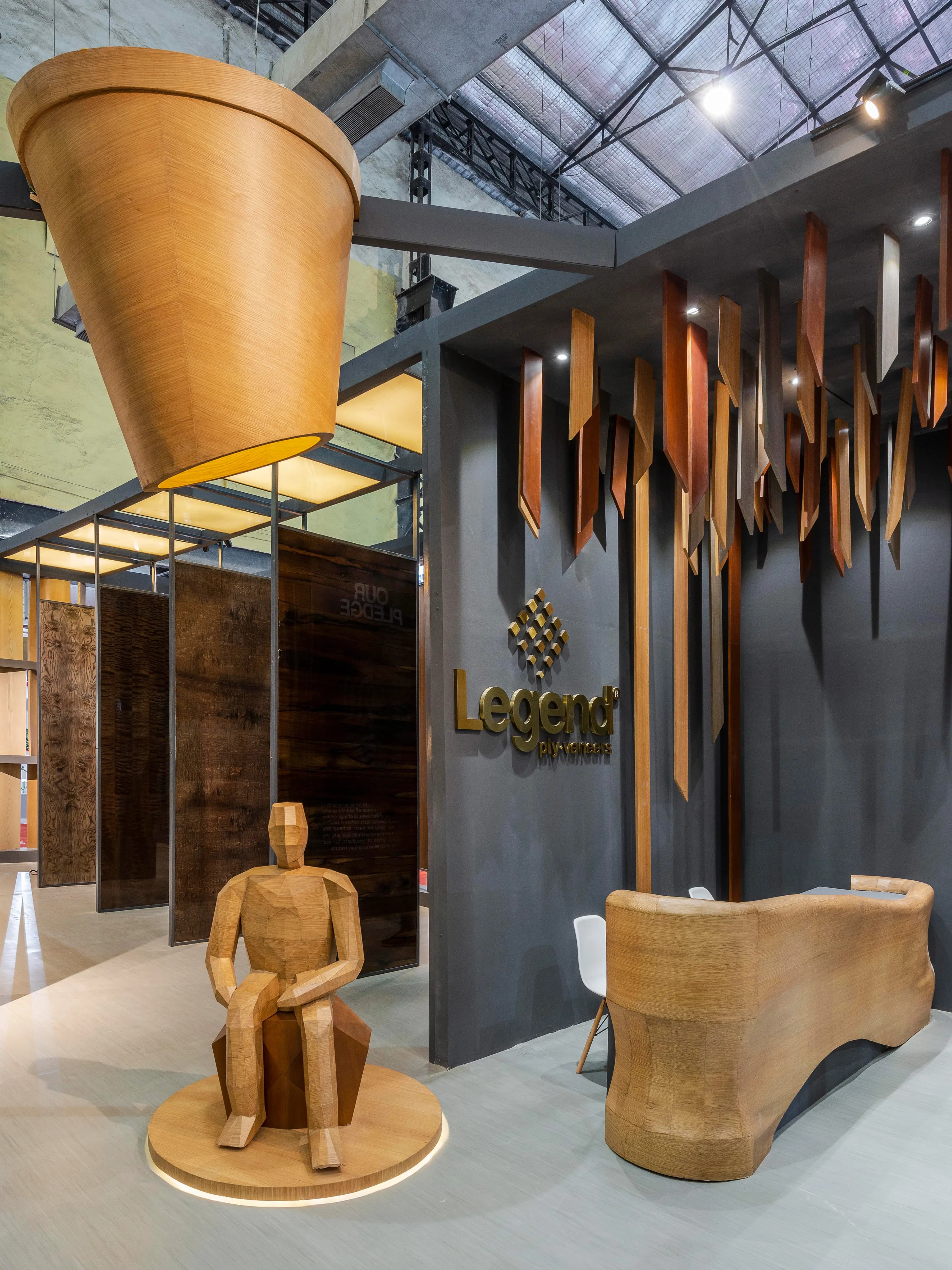 Legend Veneer Exhibition Stall
