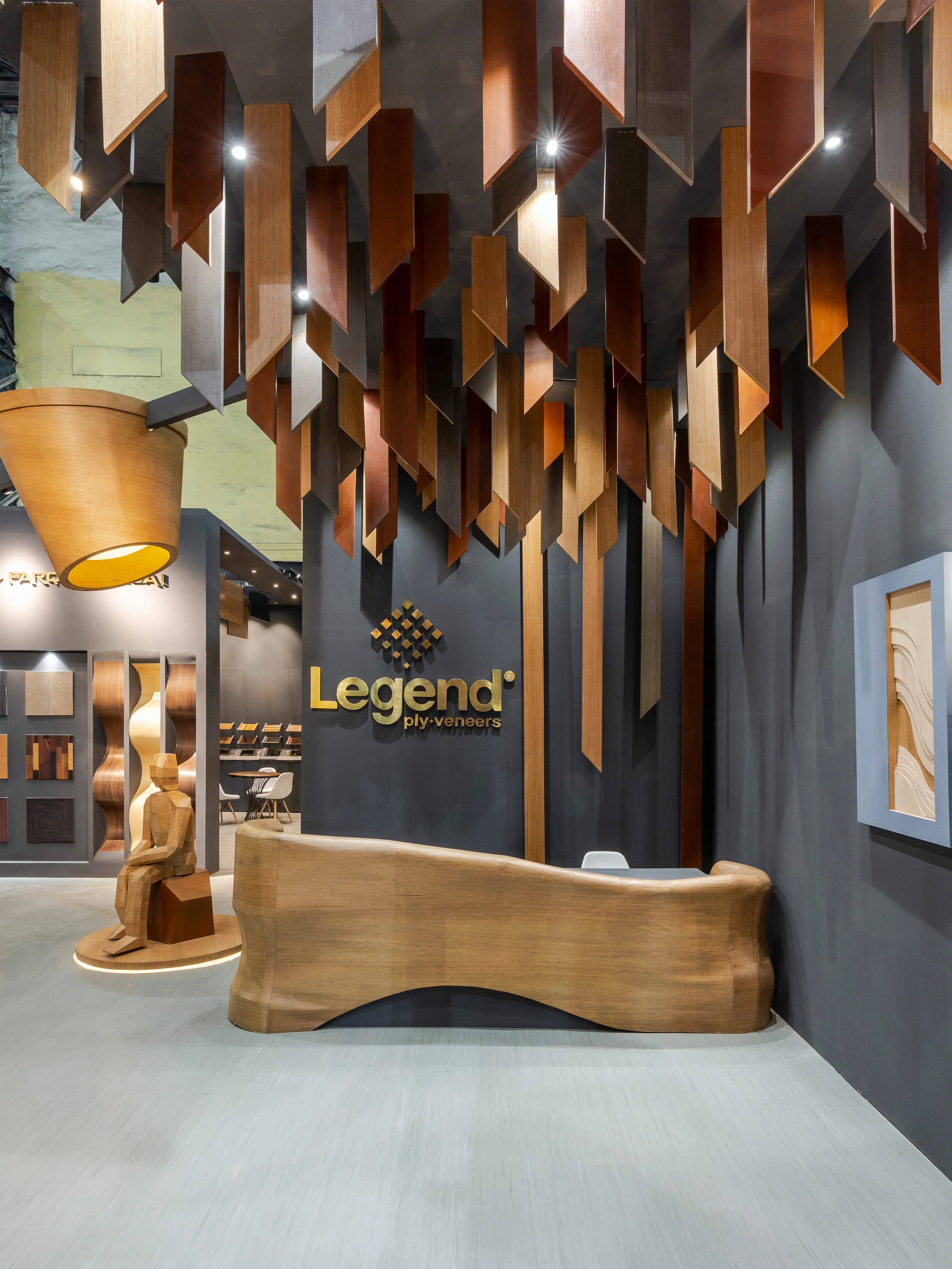 Legend Veneer Exhibition Stall