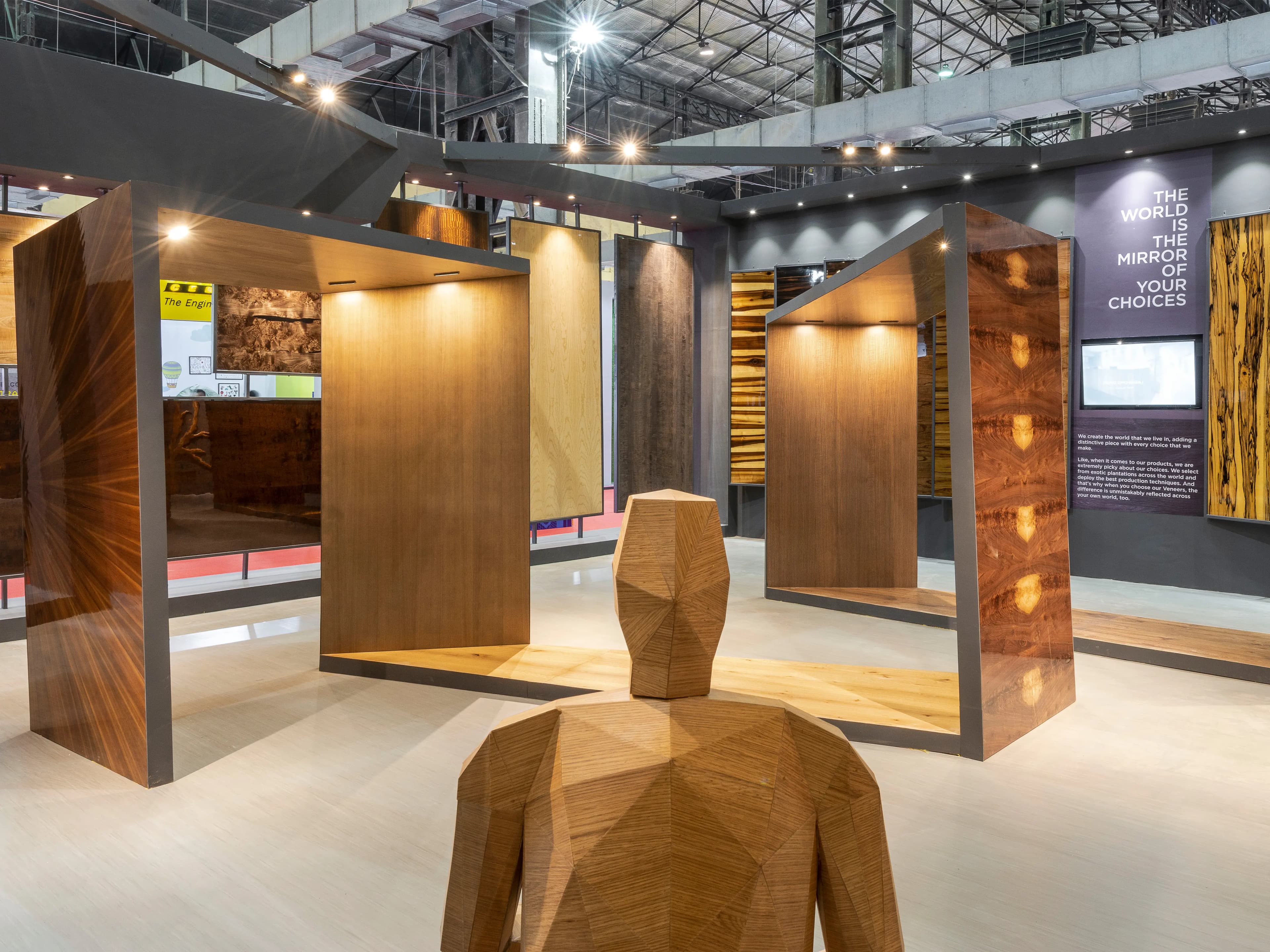 Legend Veneer Exhibition Stall
