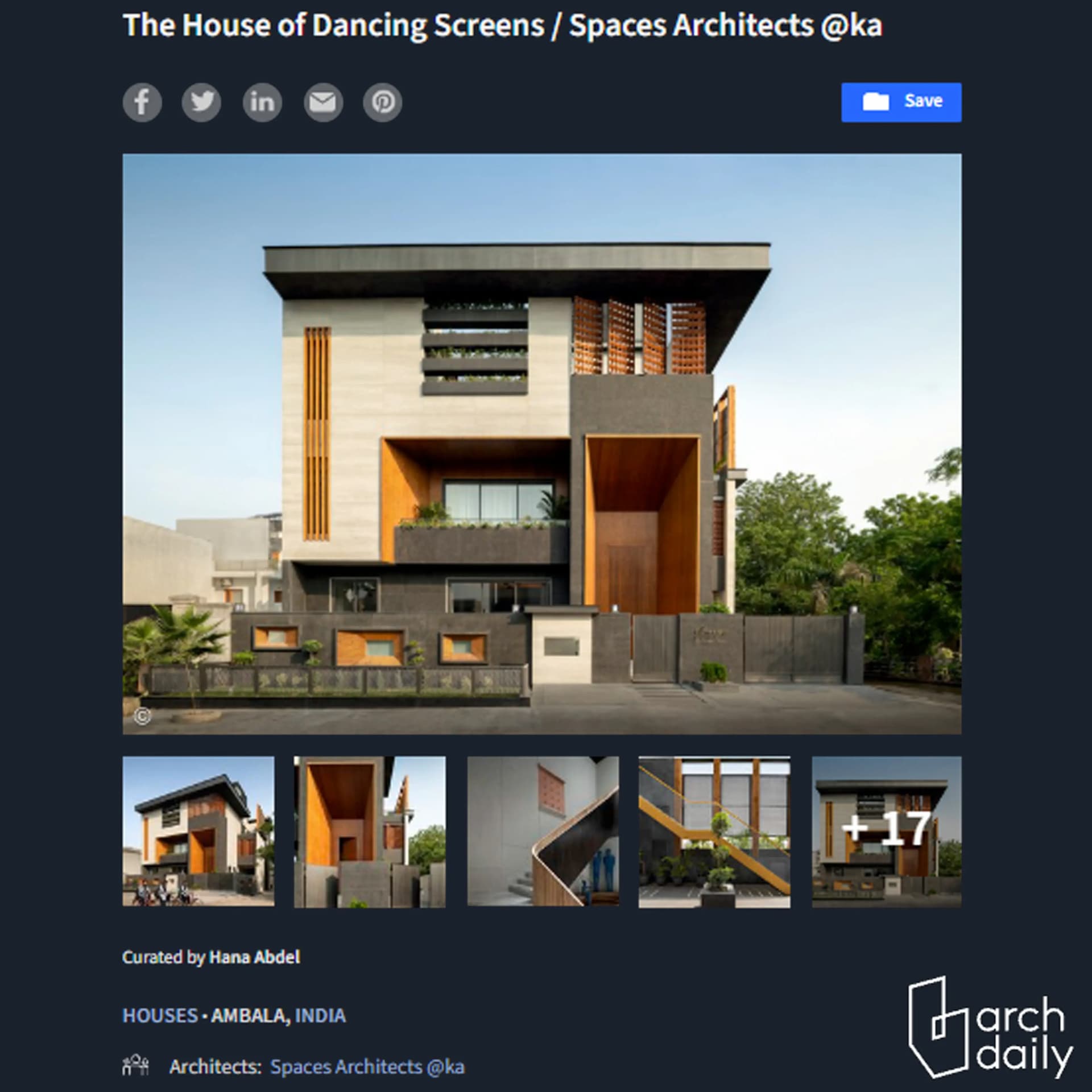 The House of Dancing Screens
