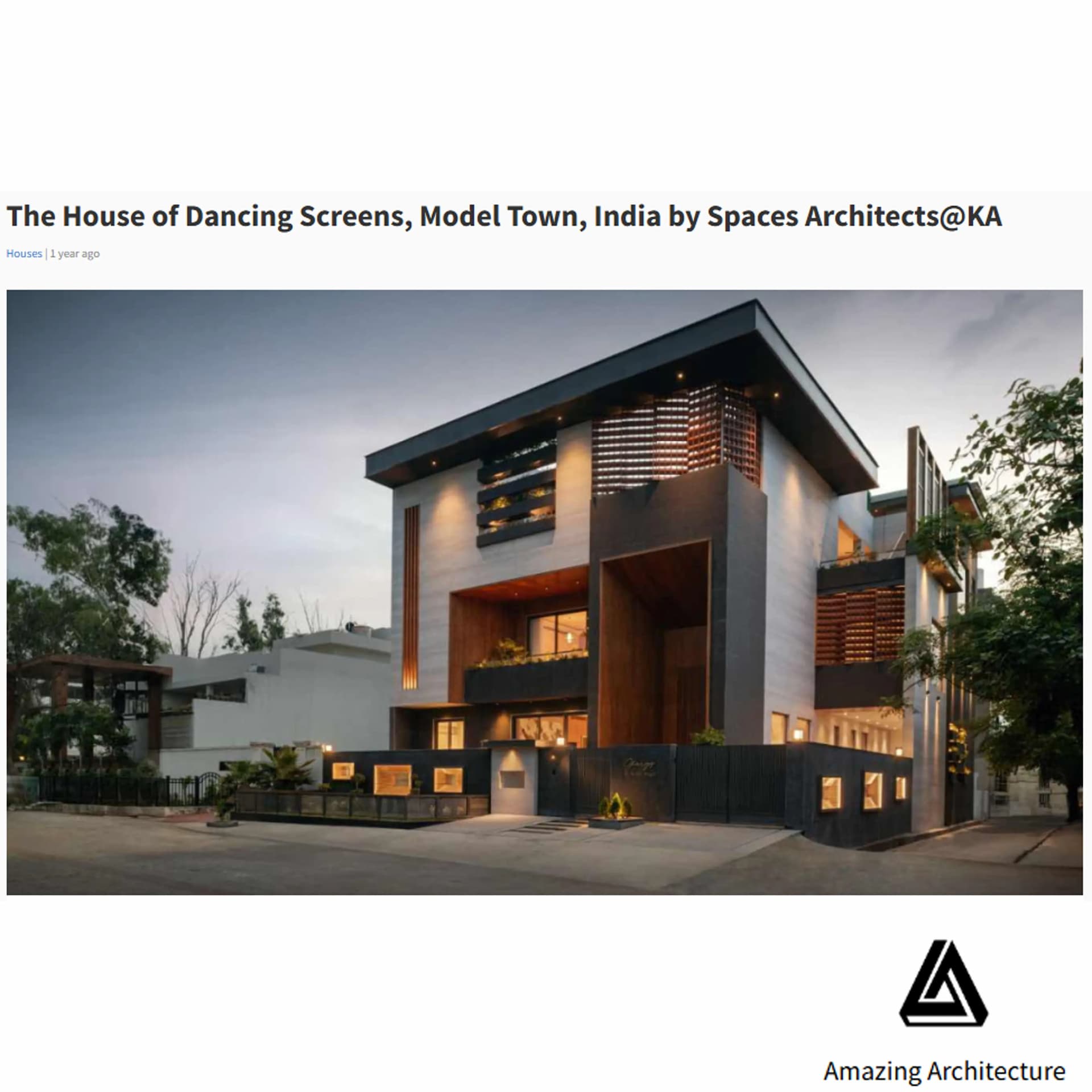 The House of Dancing Screens
