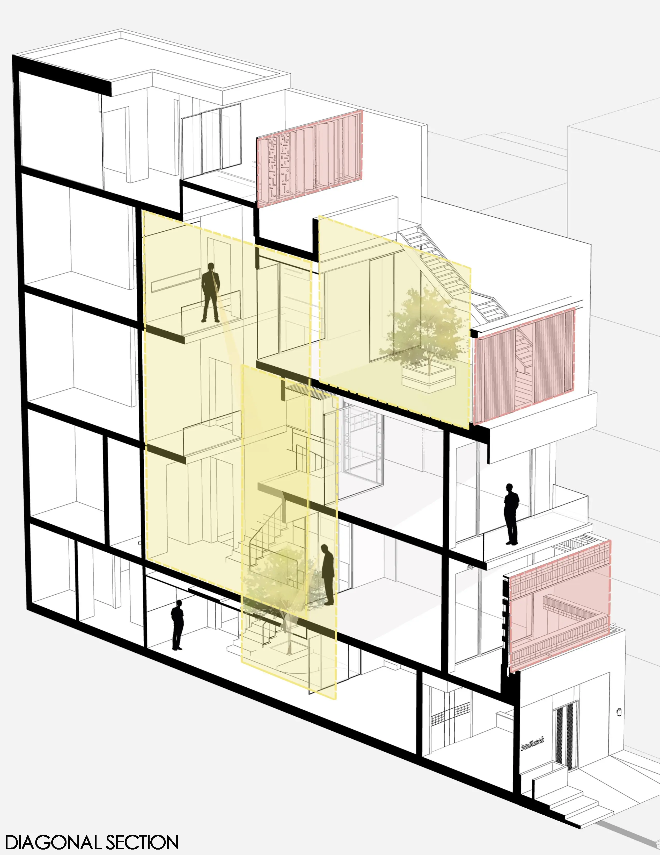 The Step Maze House